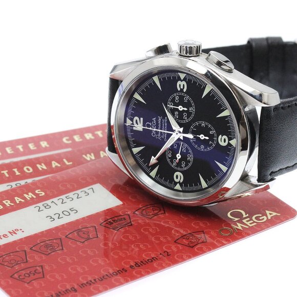 OMEGA Seamaster Railmaster 2812.52.37 Chronograph Automatic Men's Watch_877067 - Picture 1 of 7
